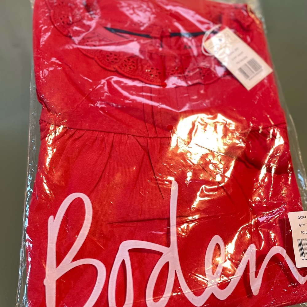 Mini Biden Broderie Frill Dress
